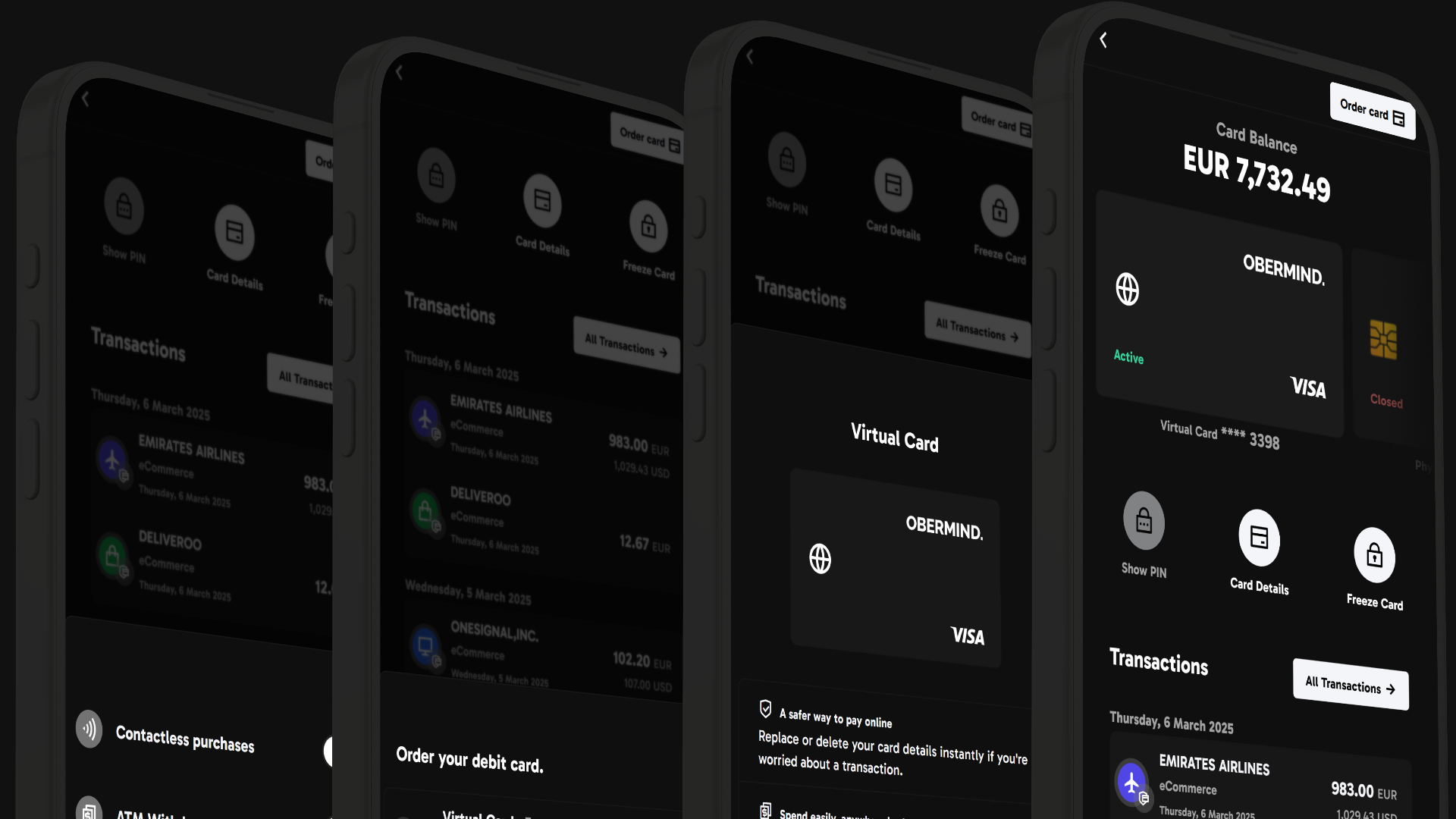 Obermind Card White Label - Mobile App