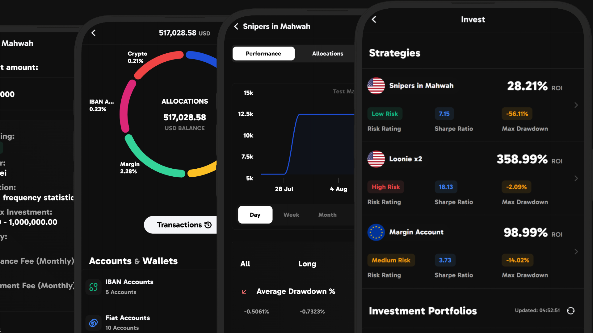 Obermind Portfolio Management App - Mobile