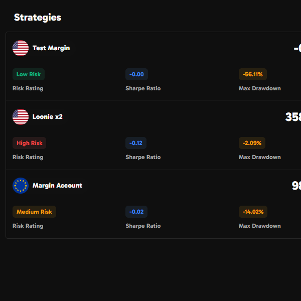 Obermind Web Trading Platform - Portfolio Management System